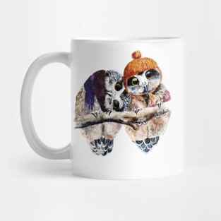 Winter Owls Mug